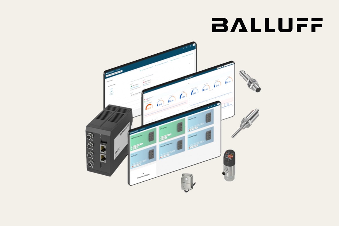 Tutto sotto controllo con il sistema di Condition Monitoring Balluff