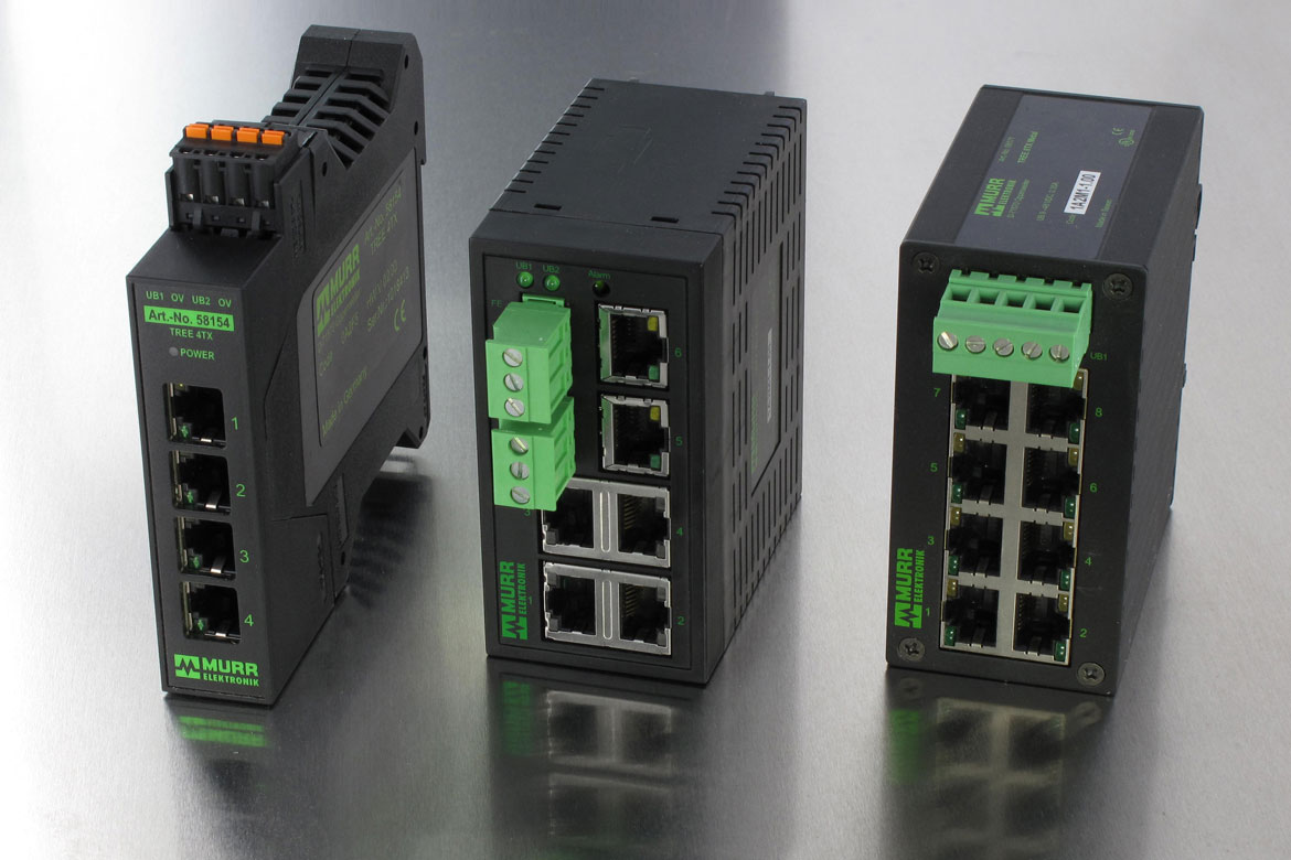 Componenti per reti Profinet: gli switch di Murrelektronik fanno la differenza